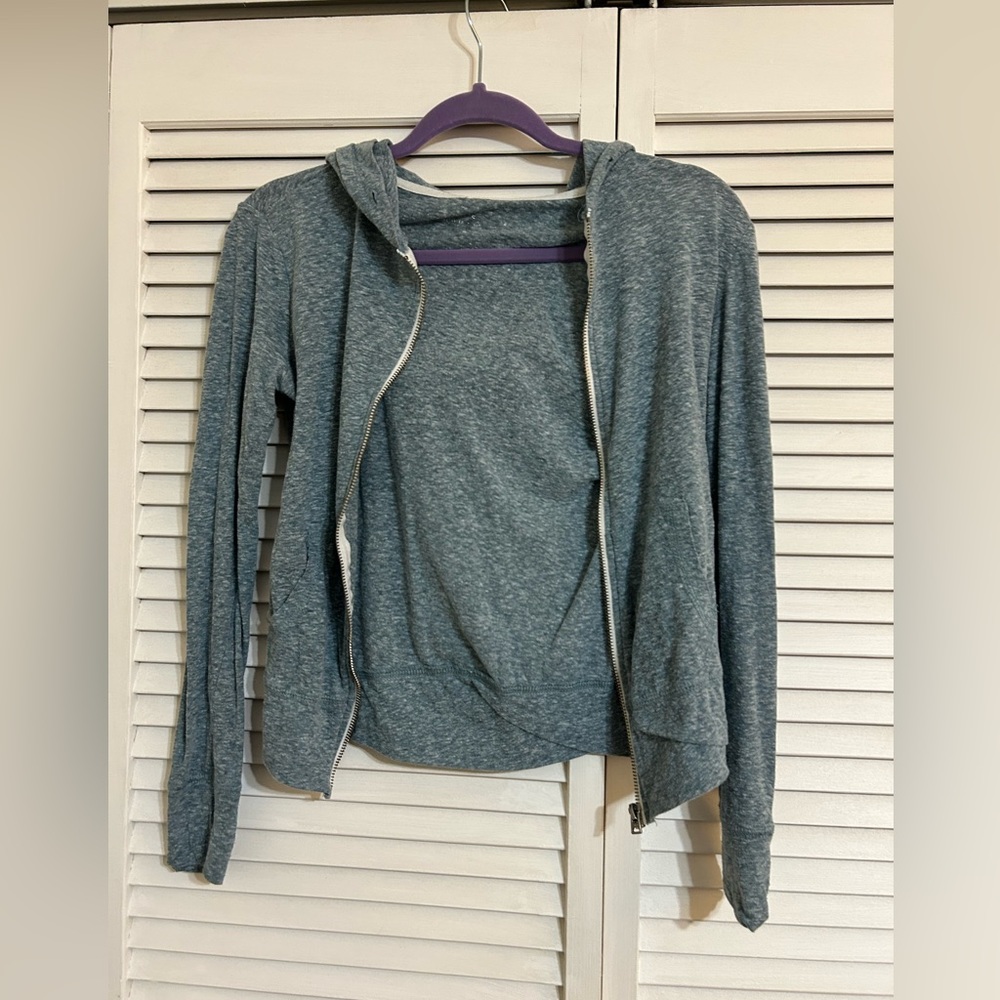 Aeropostale blue zipper jacket